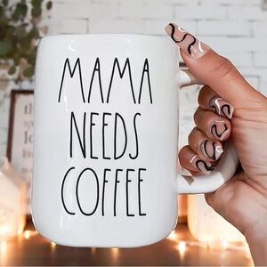 NEW Rae Dunn Mama Needs Coffee Mug